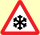Risk of Ice sign